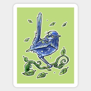 blue jay bird Magnet